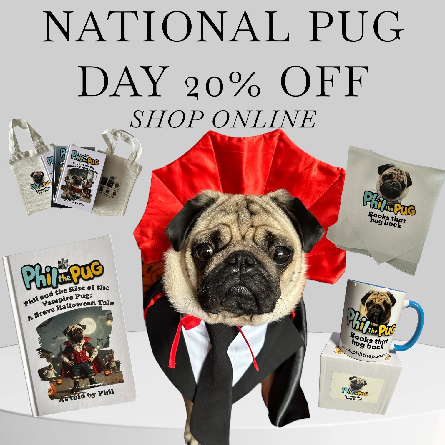 National Pug Day - 20% Off Special