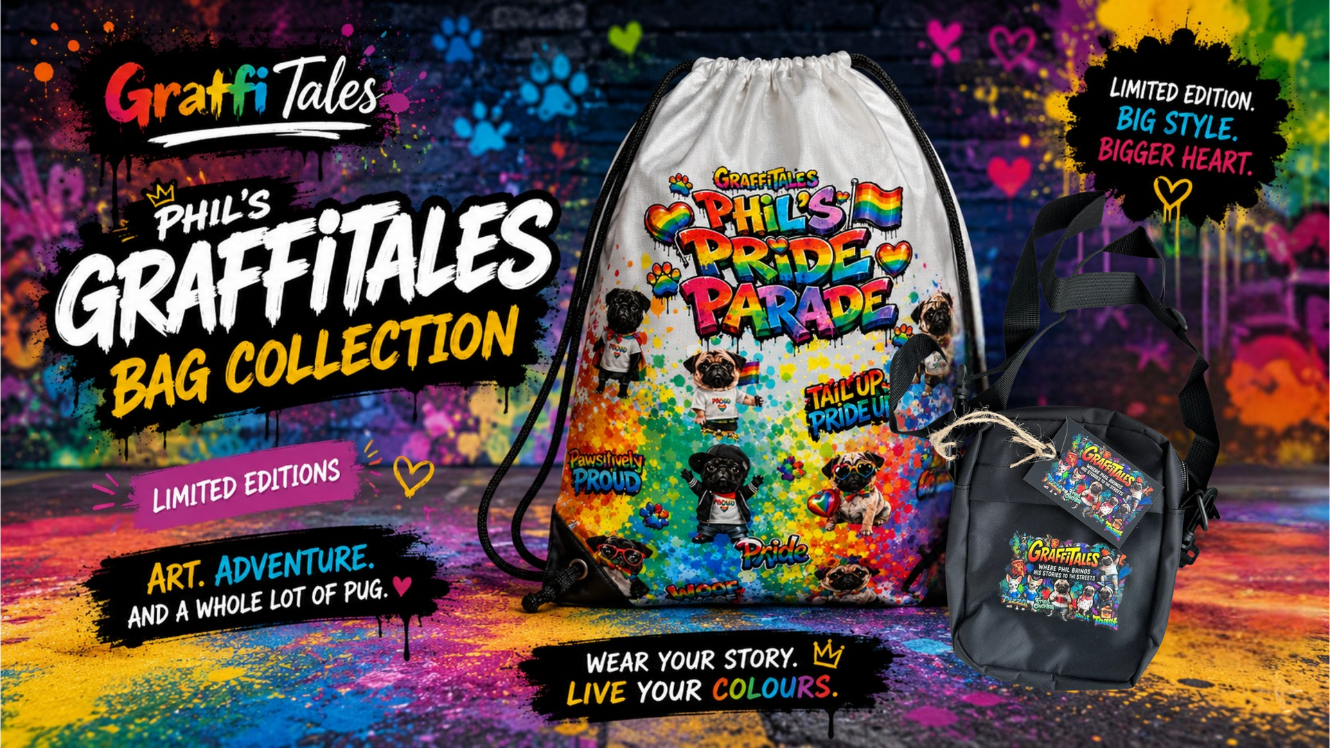 Phil's GraffiTales Bag Collection