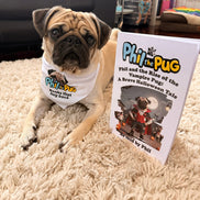 Phil and the Rise of the Vampire Pug: A Halloween Tale - Signed Children's Paperback Book