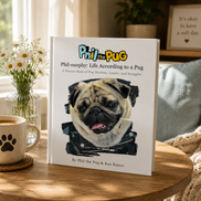 Phil-osophy: Life According to a Pug - A Picture Book of Pug Wisdom, Snacks, and Snuggles  By Phil the Pug & Kaz Rance