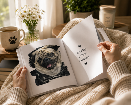 Phil-osophy: Life According to a Pug - A Picture Book of Pug Wisdom, Snacks, and Snuggles  By Phil the Pug & Kaz Rance