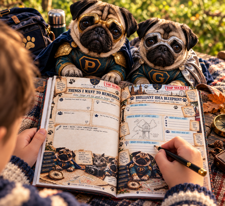 🇬🇧 Phil the Pug – Top Secret London Hero Mission Journal