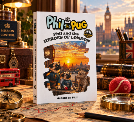 🇬🇧 Phil and the Heroes of London (Signed Paperback Edition)