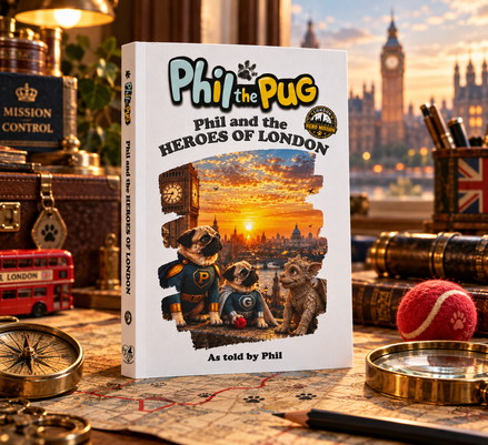 🇬🇧 Phil and the Heroes of London (Signed Paperback Edition)