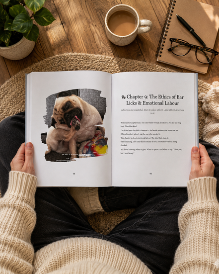 Phil-osophy: Life According to a Pug - A Picture Book of Pug Wisdom, Snacks, and Snuggles  By Phil the Pug & Kaz Rance (Signed Paperback Edition)