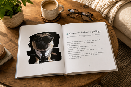 Phil-osophy: Life According to a Pug - A Picture Book of Pug Wisdom, Snacks, and Snuggles  By Phil the Pug & Kaz Rance (Signed Paperback Edition)