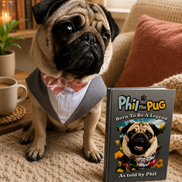 Phil the Pug – Born To Be A Legend (Signed Paperback Edition)