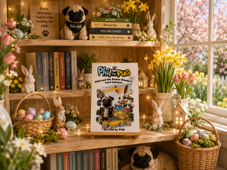 🌼 Phil and the Easter Bunny's Lost Colours (Signed Paperback Edition)
