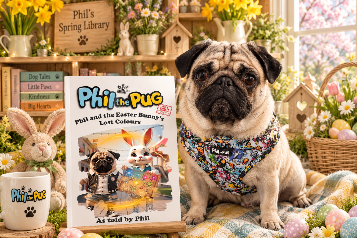 🌼 Phil and the Easter Bunny's Lost Colours (Signed Paperback Edition)