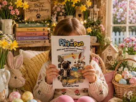 🌼 Phil and the Easter Bunny's Lost Colours (Signed Paperback Edition)