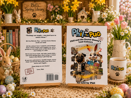 🌼 Phil and the Easter Bunny's Lost Colours (Signed Paperback Edition)