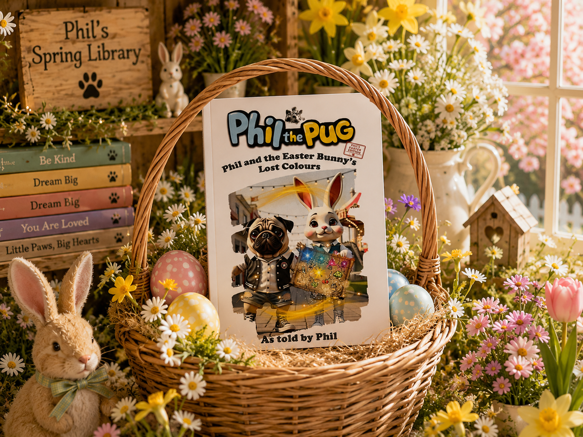 🌼 Phil and the Easter Bunny's Lost Colours (Signed Paperback Edition)