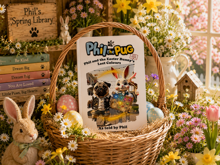🌼 Phil and the Easter Bunny's Lost Colours (Signed Paperback Edition)