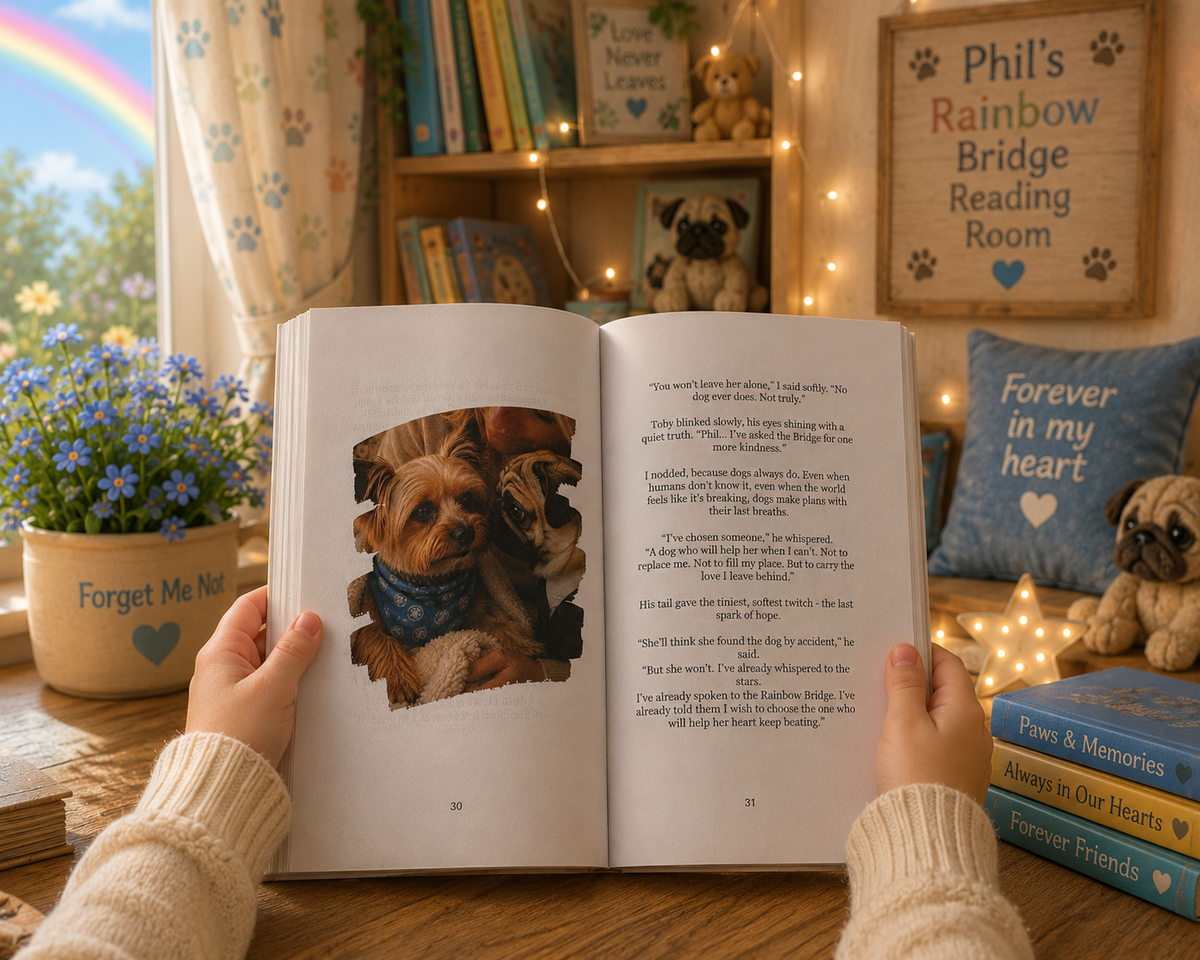Phil and the Rainbow Bridge Promise (Signed Paperback Edition)