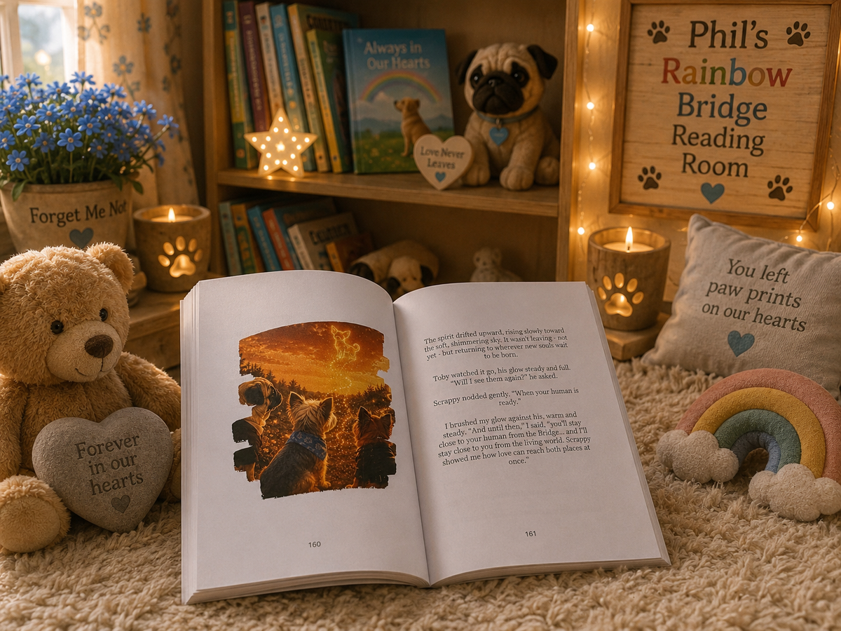 Phil and the Rainbow Bridge Promise (Signed Paperback Edition)