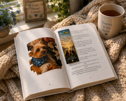 🌈 Phil and the Rainbow Bridge Promise - Keepsake Book Box