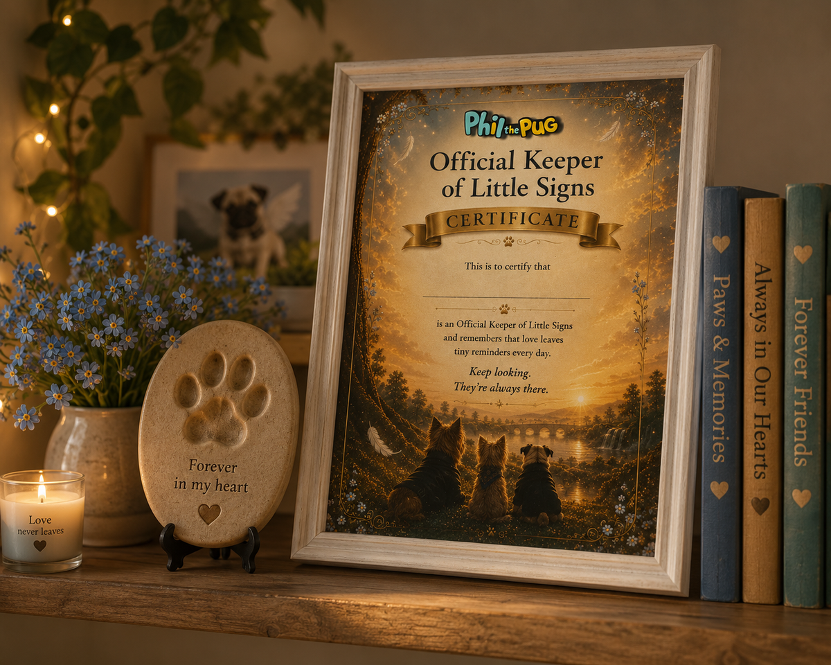 🌈 Phil and the Rainbow Bridge Promise - Keepsake Book Box