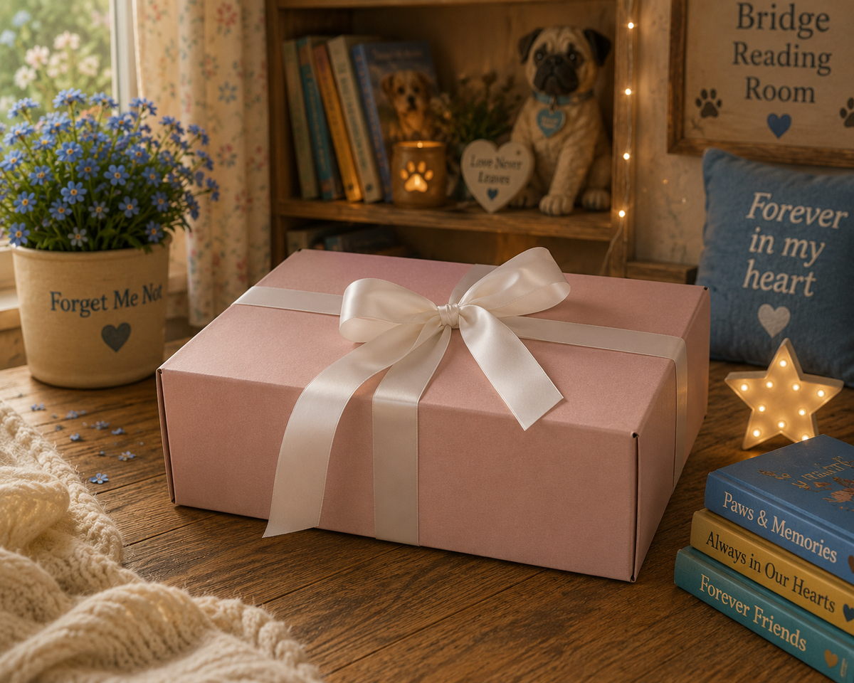 🌈 Phil and the Rainbow Bridge Promise - Keepsake Book Box