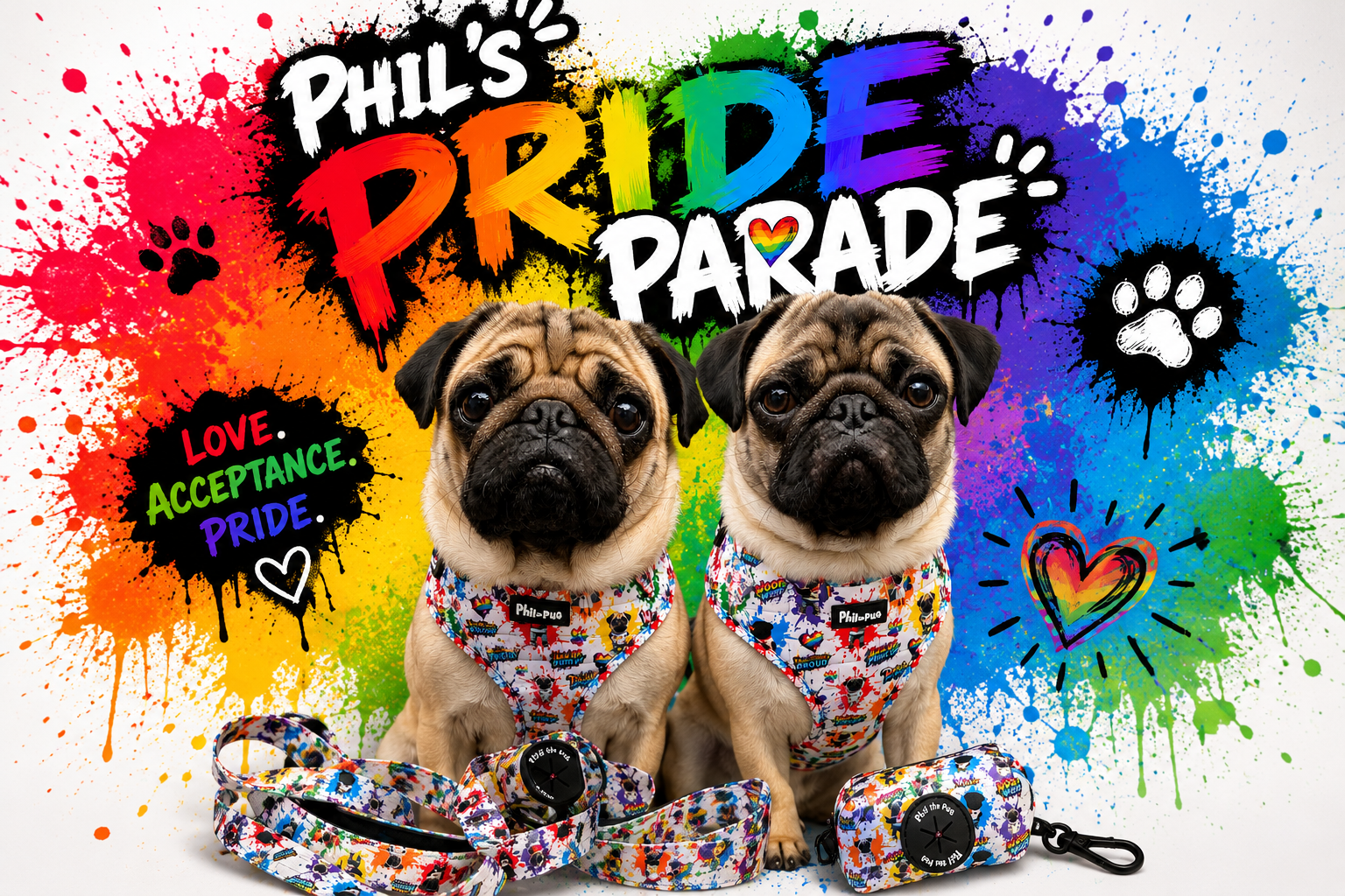 🌈 Phil’s Pride Parade Harness