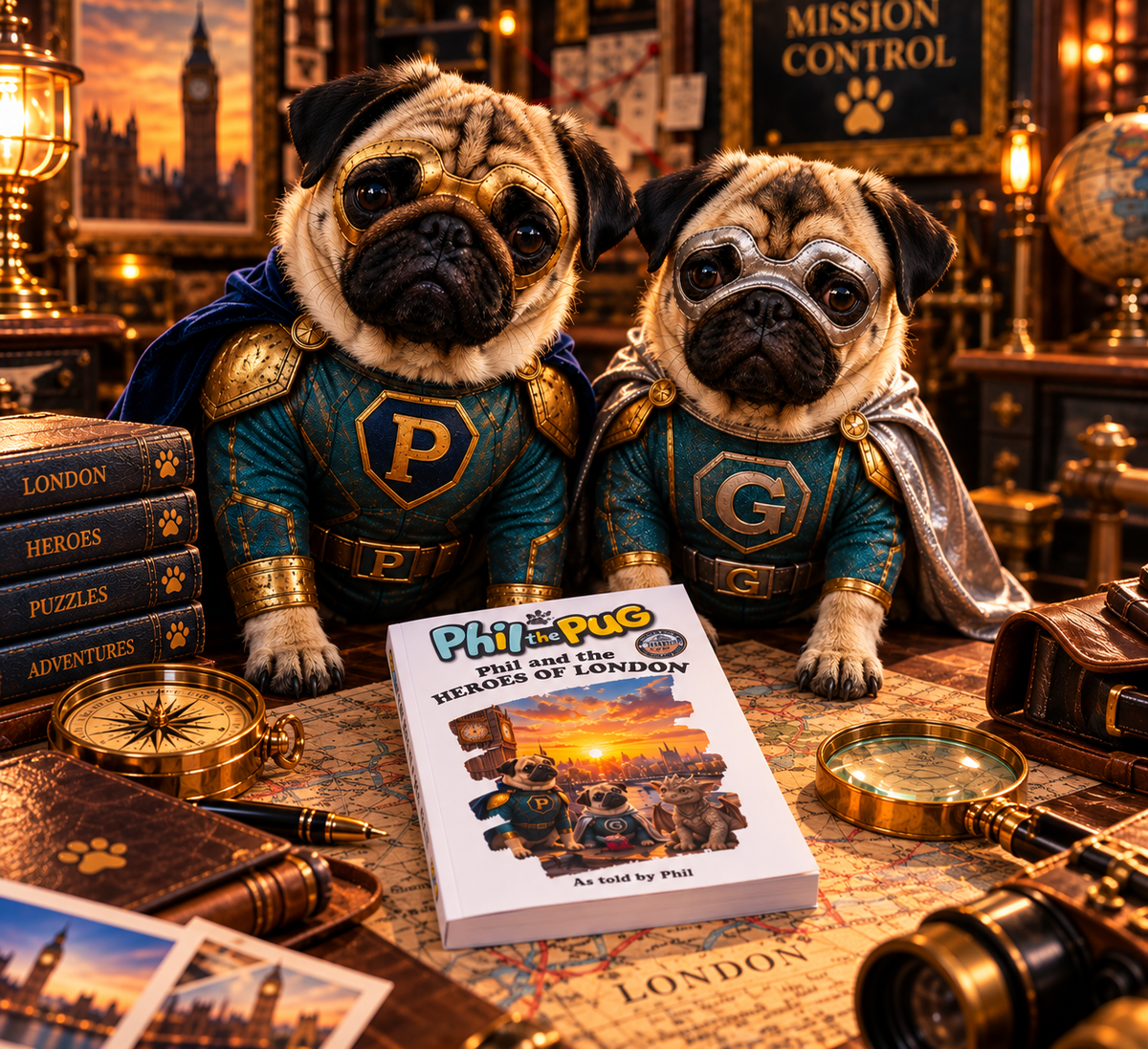 🇬🇧 Phil and the Heroes of London (Signed Paperback Edition)