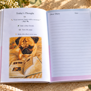 🌱 My Diary – Little Moments With Phil the Pug - Part of the Phil the Pug Wellbeing Collection 🌱