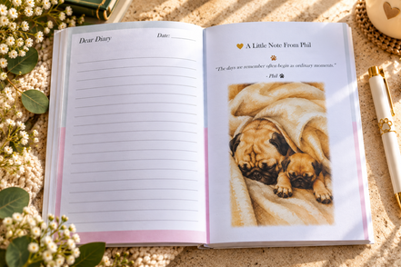🌱 The Phil the Pug Wellbeing Collection – Complete Four-Book Gift Set
