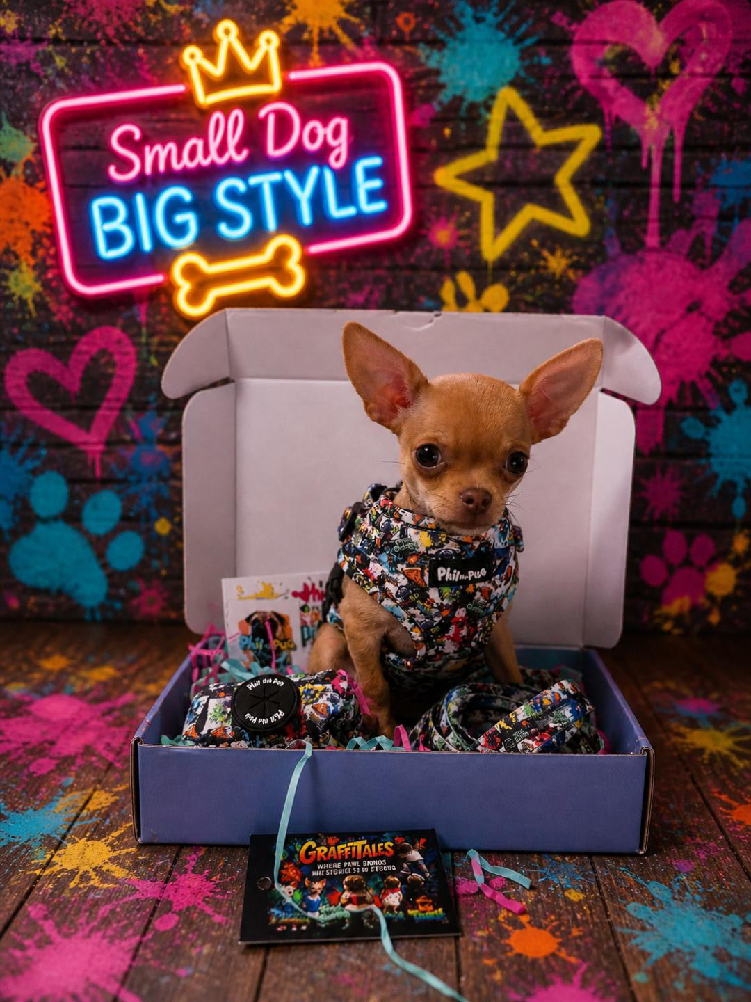 GraffiTales - Phil's Urban Crew Mini Legends Harness Collection