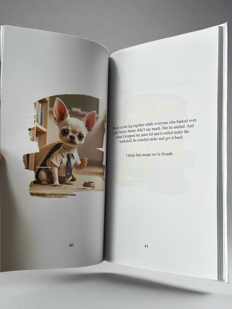 Phil the Pug - Phil and the Big Back-to-School Snuffle - Signed Edition - Children's Paperback Book