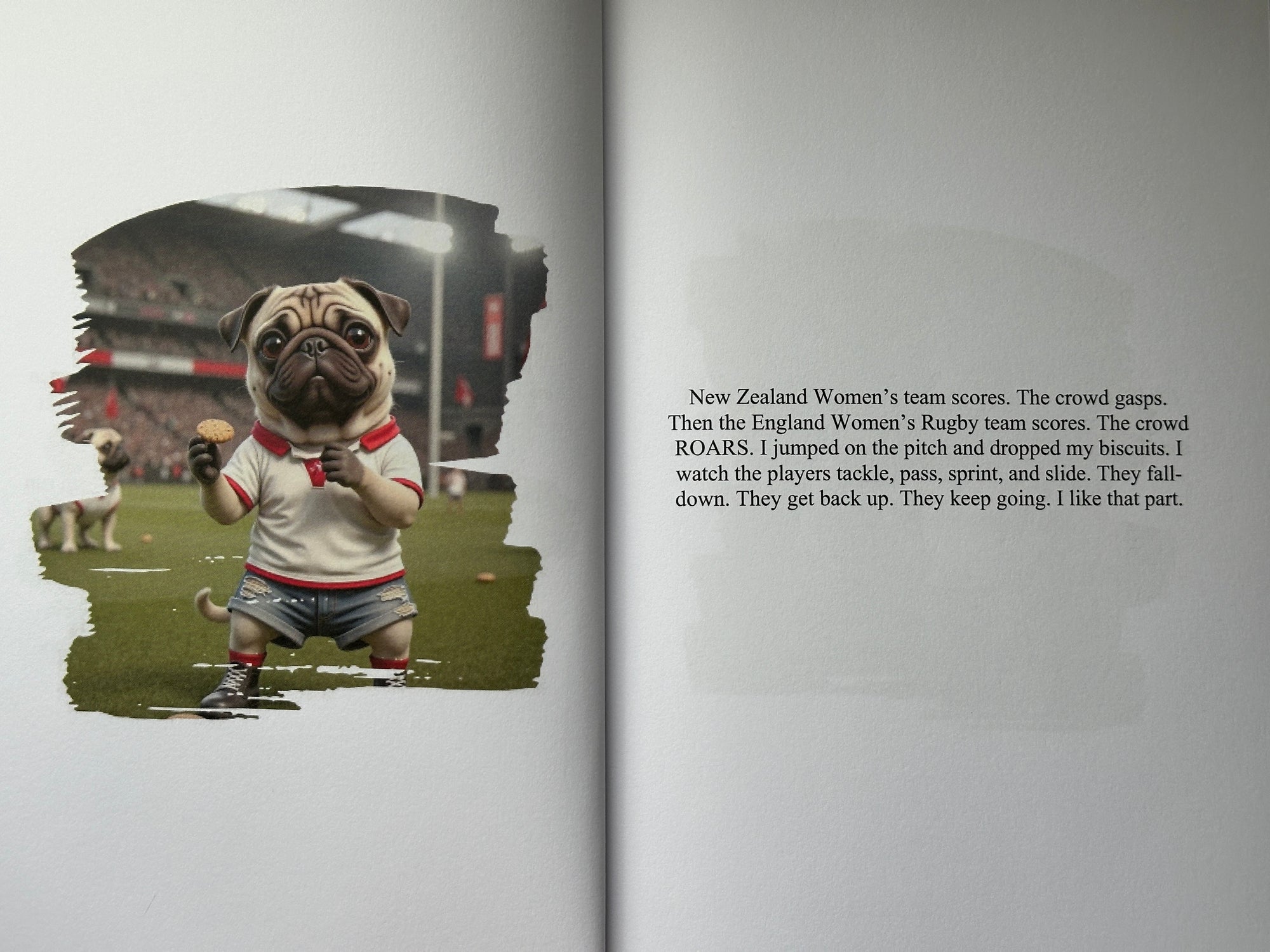 Phil the Pug - Phil and the Pug Phlip: The Match that Mattered - Signed Edition Children's Hardback Book