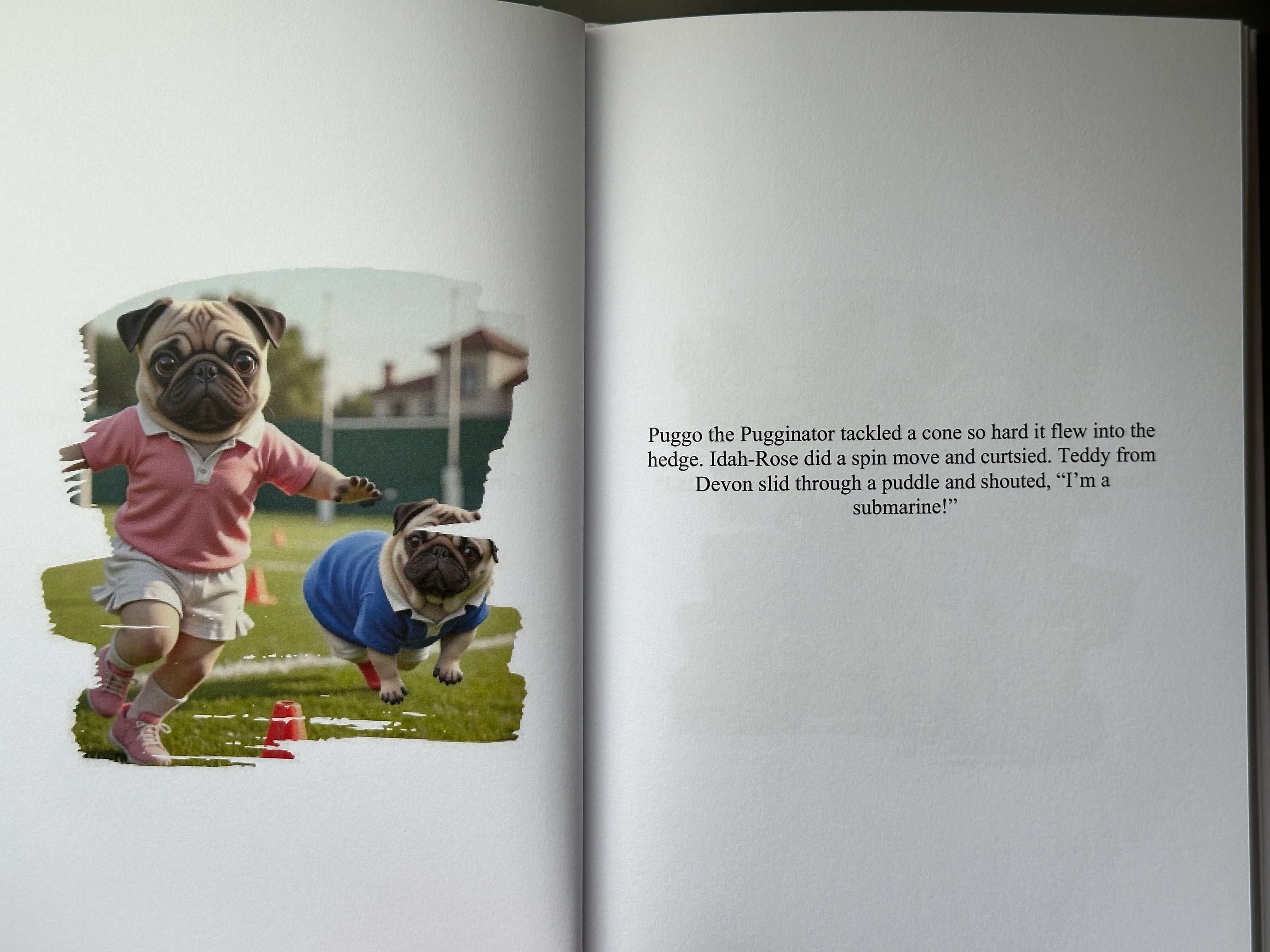 Phil the Pug - Phil and the Pug Phlip: The Match that Mattered - Signed Edition Children's Paperback Book