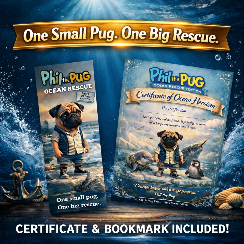 Phil the Pug: Phil and the Great Ocean Rescue Deluxe Gift Box Set