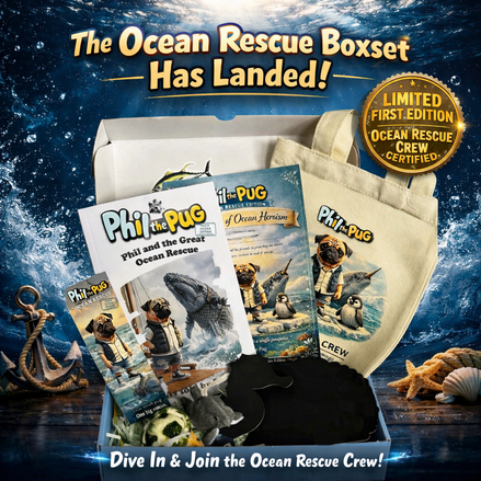 Phil the Pug: Phil and the Great Ocean Rescue Deluxe Gift Box Set
