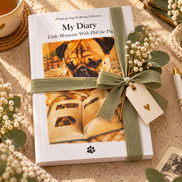 🌱 My Diary – Little Moments With Phil the Pug - Part of the Phil the Pug Wellbeing Collection 🌱