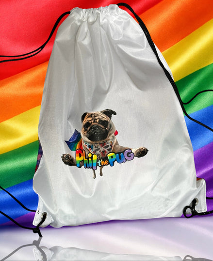🌈 Phil’s Pride Parade Drawstring Rucksack - Limited Edition 2026