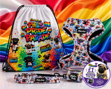 🌈 Phil’s Pride Parade Collection & Limited Edition Drawstring Rucksack