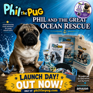 Phil the Pug: Phil and the Great Ocean Rescue Deluxe Gift Box Set