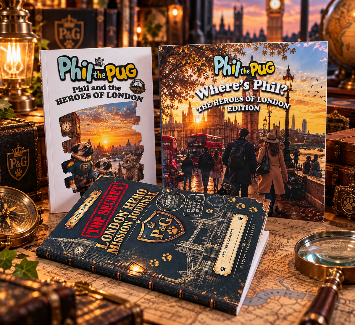 🇬🇧 Heroes of London Collection — Three-Book Gift Set