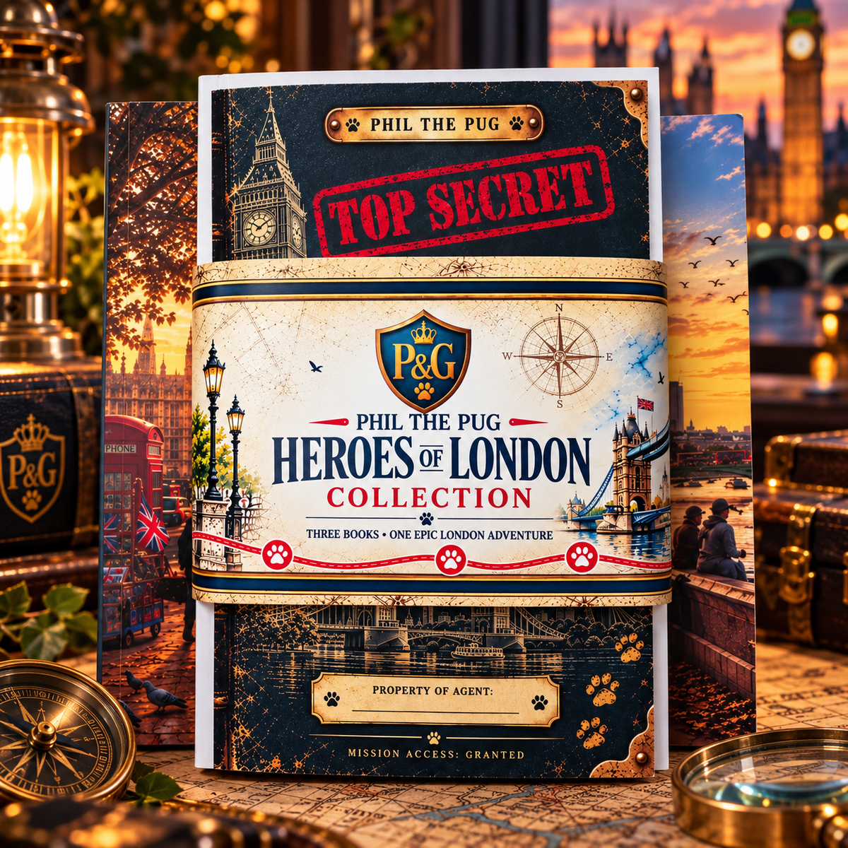 🇬🇧 Heroes of London Collection — Three-Book Gift Set