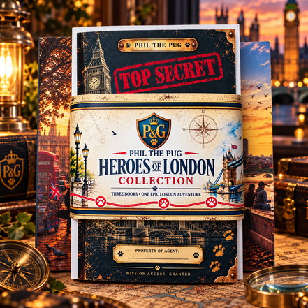 🇬🇧 Heroes of London Collection — Three-Book Gift Set