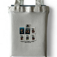 Phil's Little Hug Totes Book Bag - Small Canvas Tote