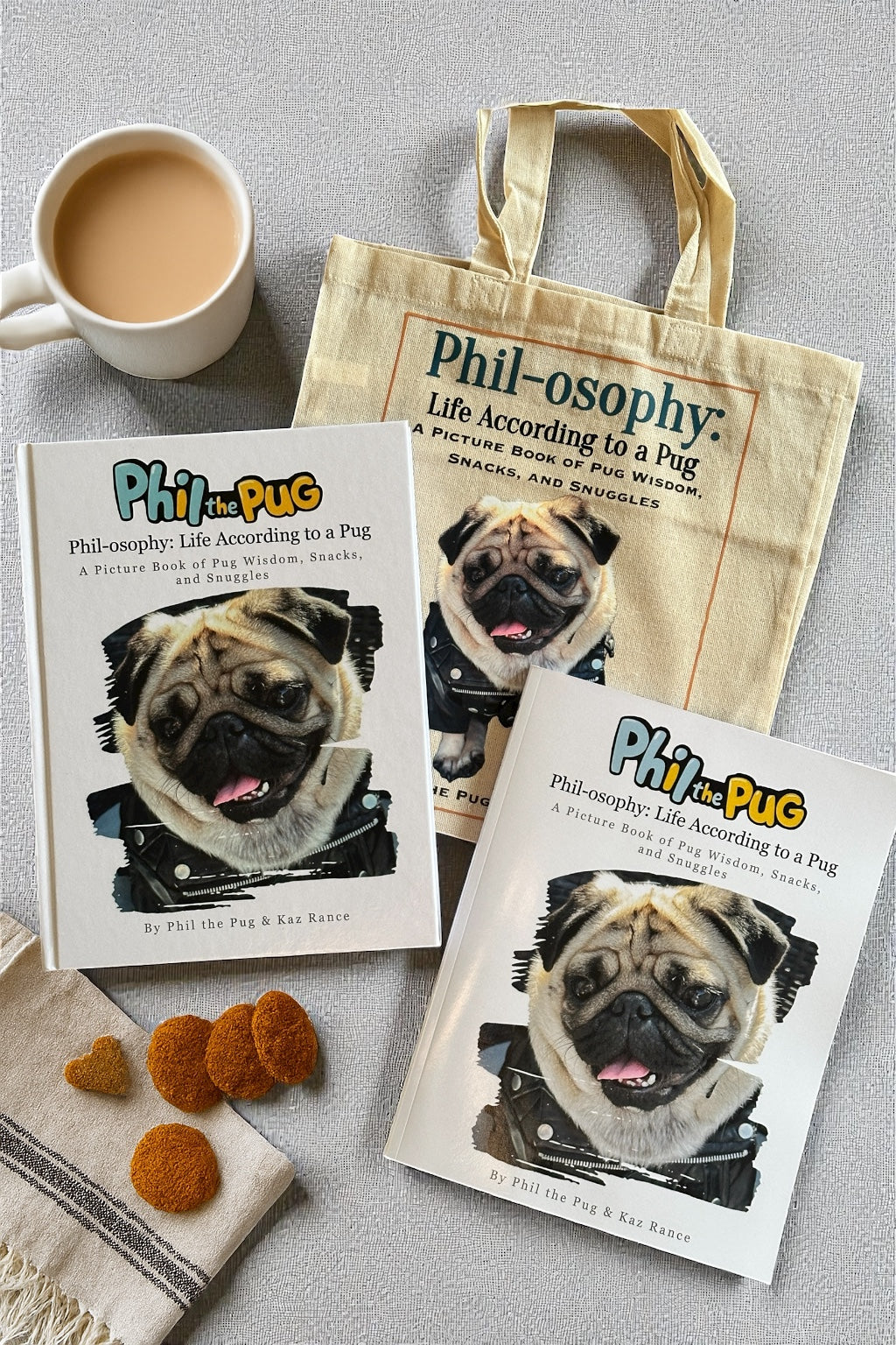 🐾 Phil-osophy Bundle: Book + Tote
