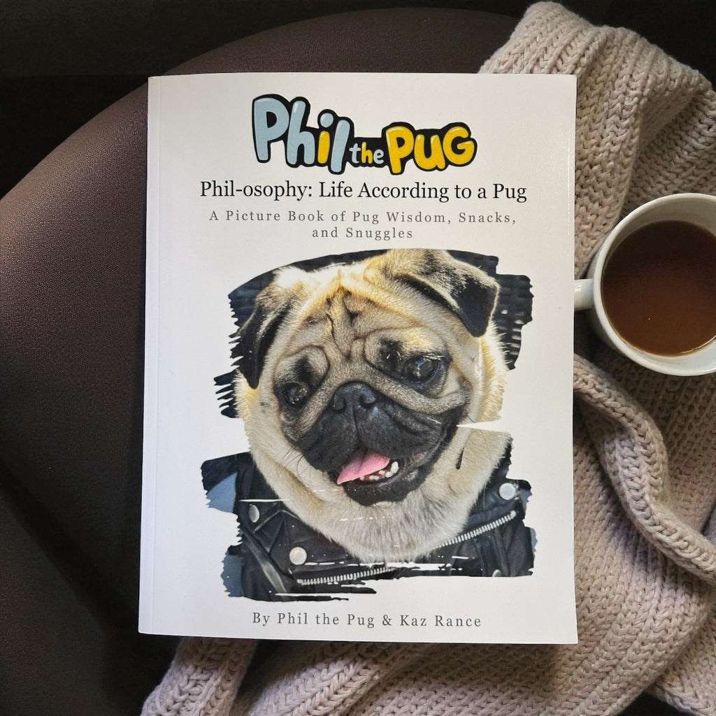 🐾 Phil-osophy: Life According to a Pug - A Picture Book of Pug Wisdom, Snacks - Paperback, and Snuggles