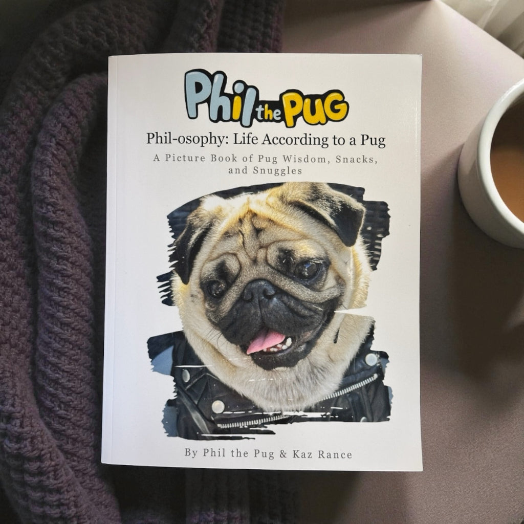 🐾 Phil-osophy: Life According to a Pug - A Picture Book of Pug Wisdom, Snacks - Paperback, and Snuggles