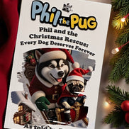 📖 Phil and the Christmas Rescue: Every Dog Deserves Forever (Signed Paperback Book Only)