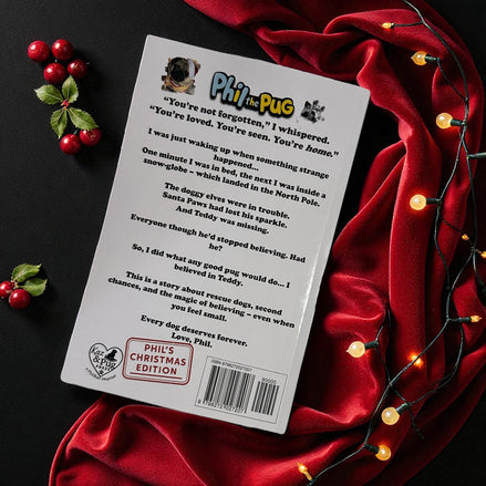 📖 Phil and the Christmas Rescue: Every Dog Deserves Forever (Signed Paperback Book Only)