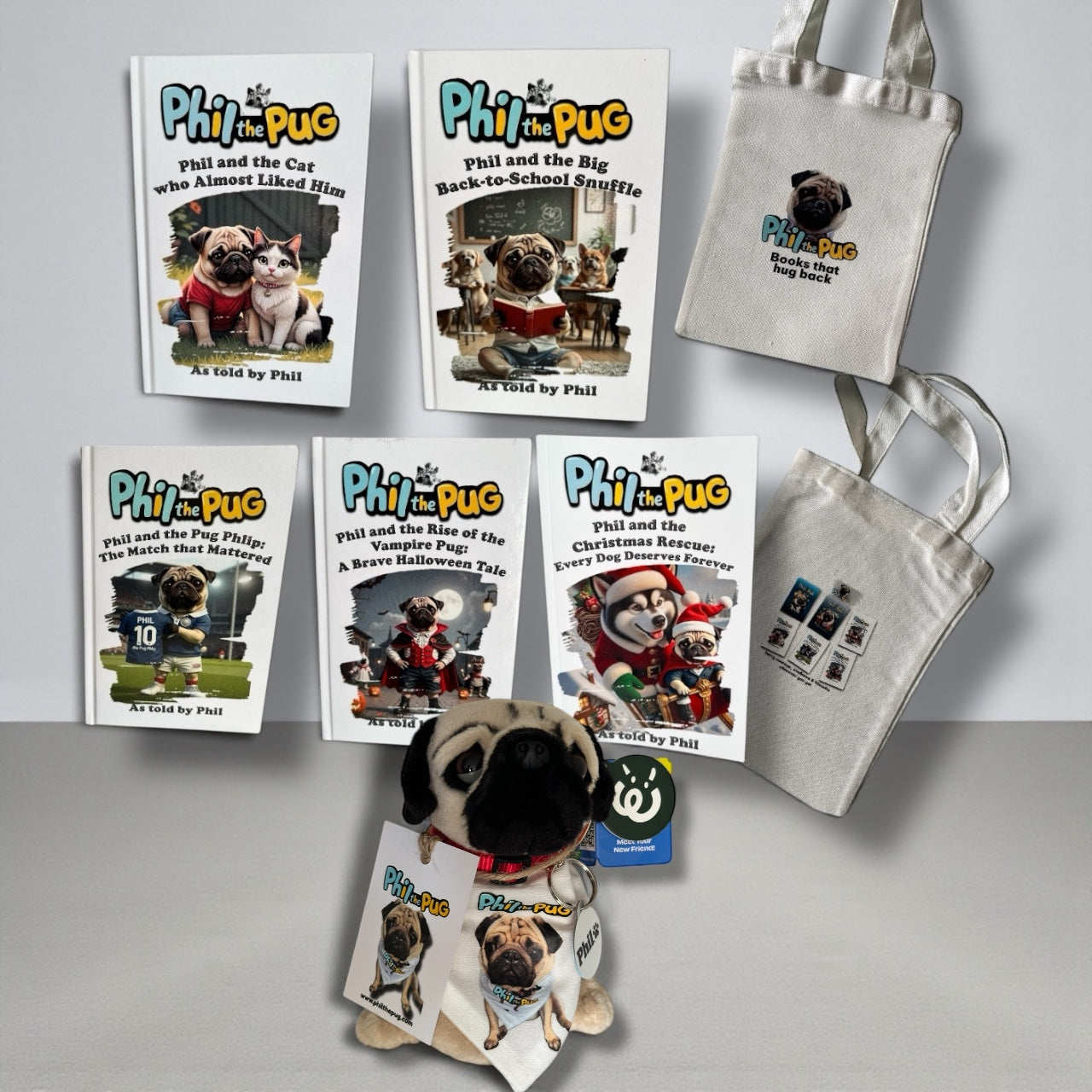📚 Phil the Pug’s Ultimate Story-time Bundle (Children’s Bundle)