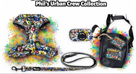 GraffiTales: Phil's Ultimate Urban Crew Collection & Unisex Crossbody Bag