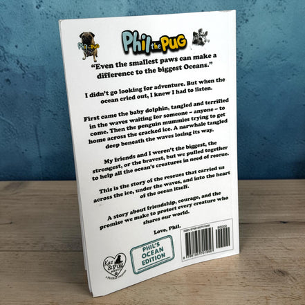 Phil the Pug: Phil and the Great Ocean Rescue – Book Only (Ocean Edition)