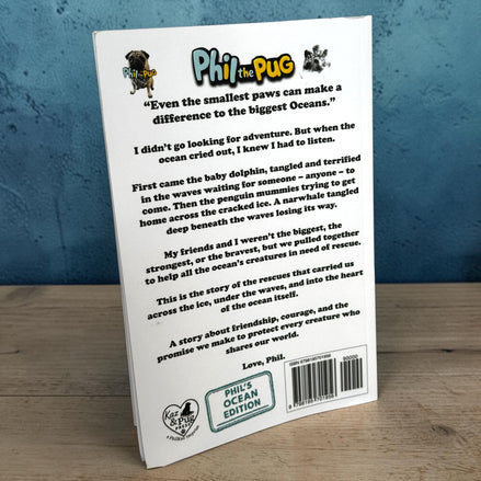 Phil the Pug: Phil and the Great Ocean Rescue – Book Only (Ocean Edition)
