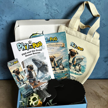 Phil the Pug: Phil and the Great Ocean Rescue Deluxe Gift Box Set